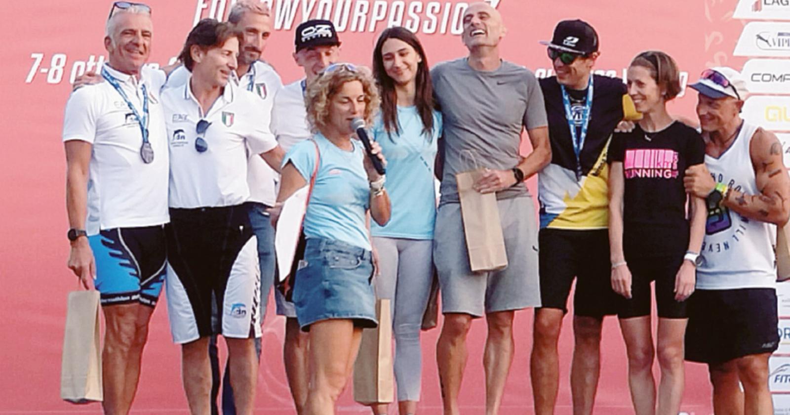 Ironmen sul podio del Garda