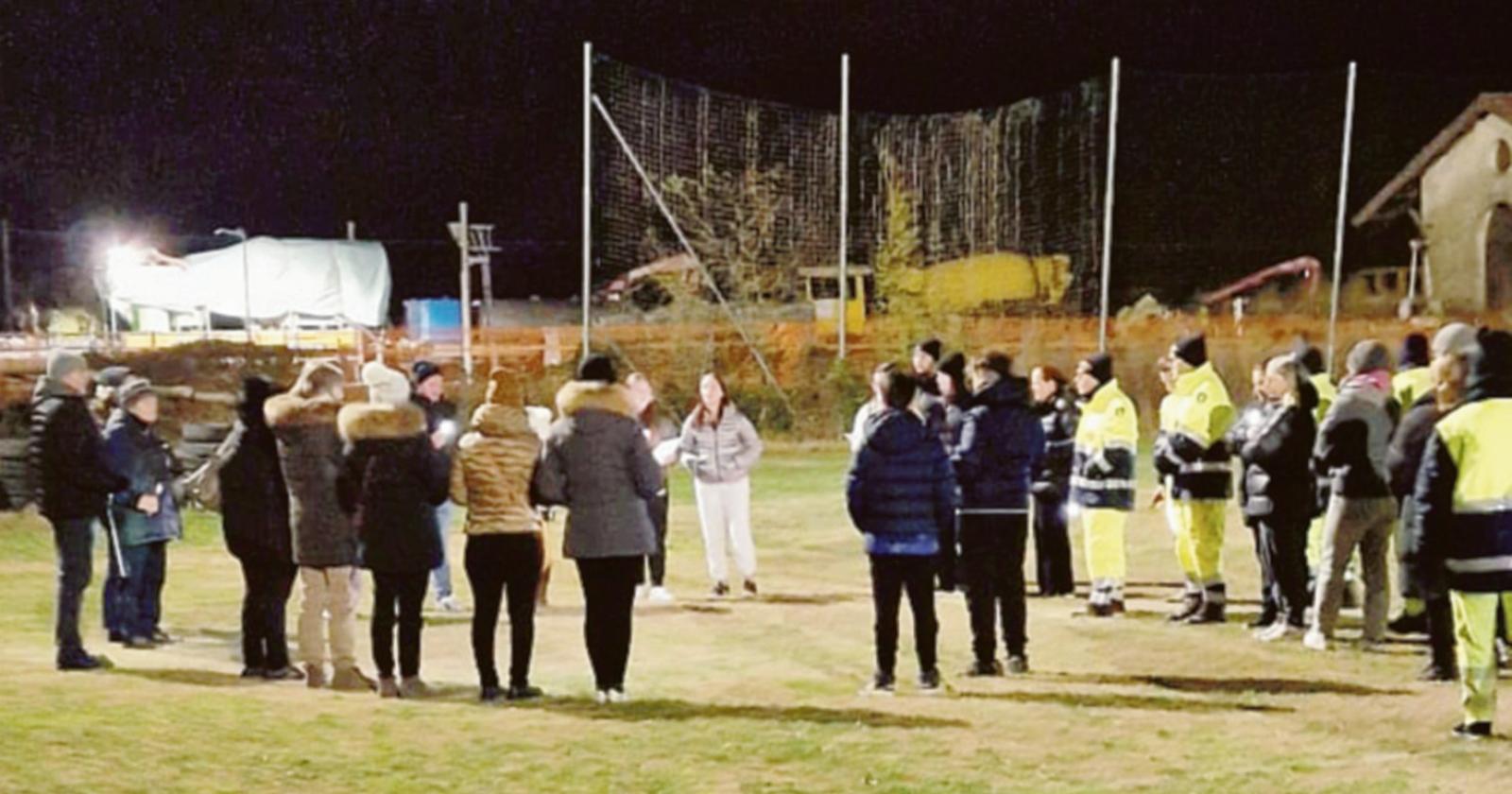 Fiaccole e preghiere per Giulia