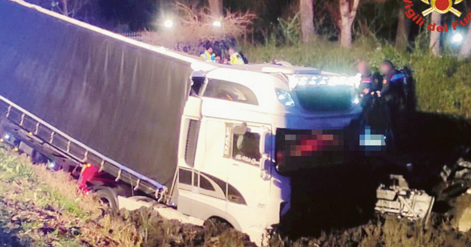 Mortale in Romea, trovato l’autista