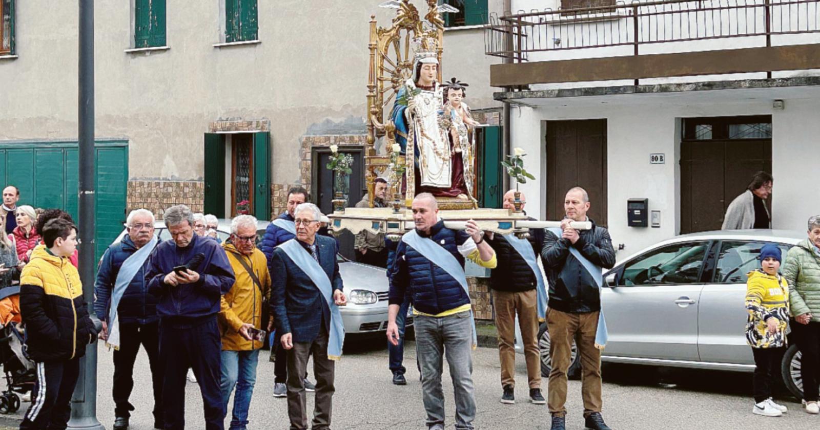 Il vescovo Dianin celebra la Madonna di Rottanova