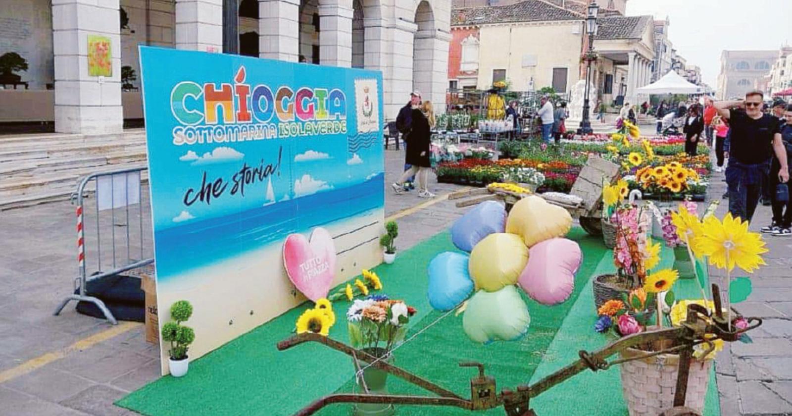 Tripudio di colori a Chioggia in fiore