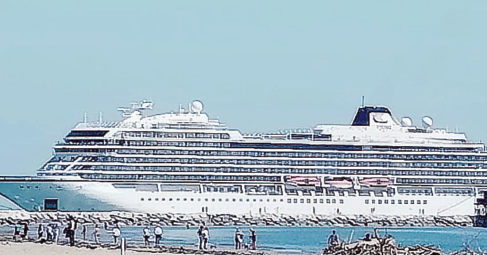 Lo sbarco degli americani: in città è arrivata la Viking Star