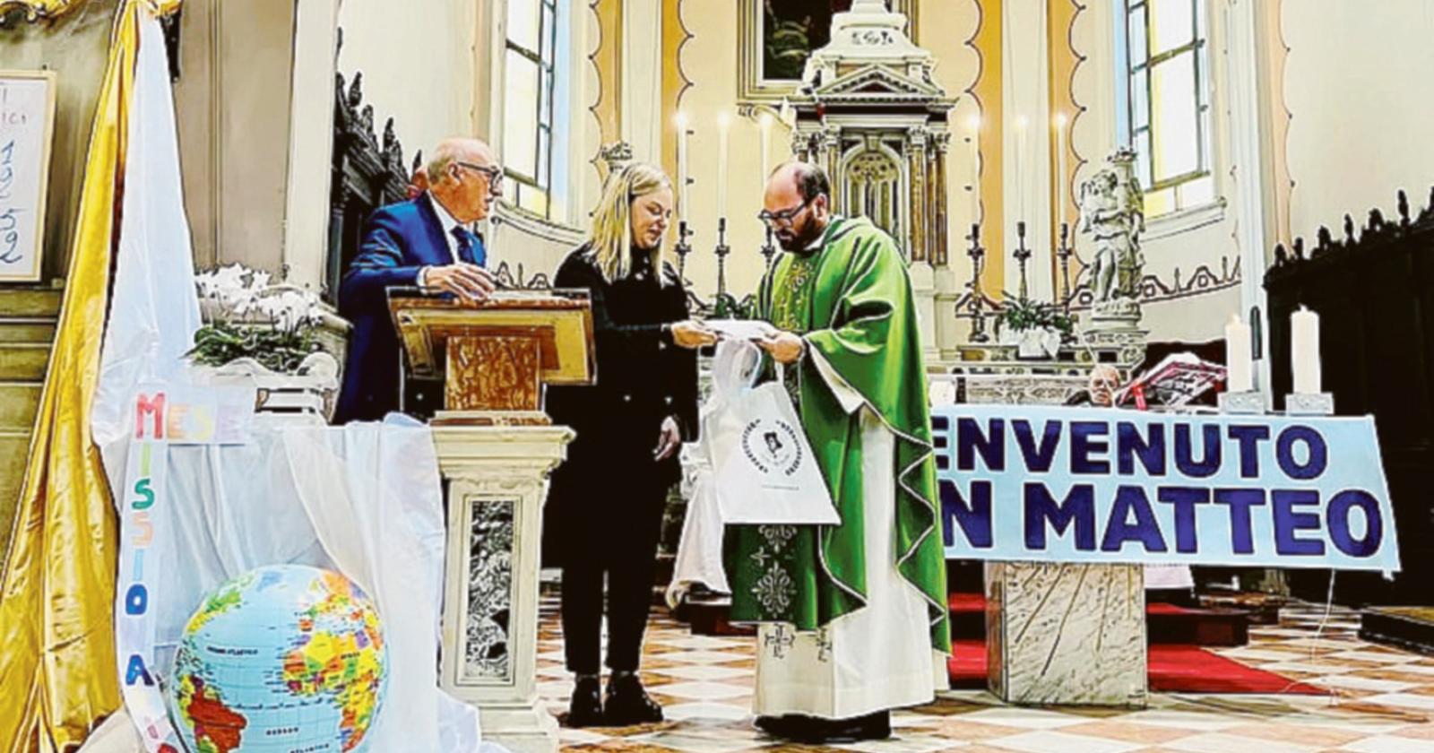 Benvenuto don Matteo Scarpa
