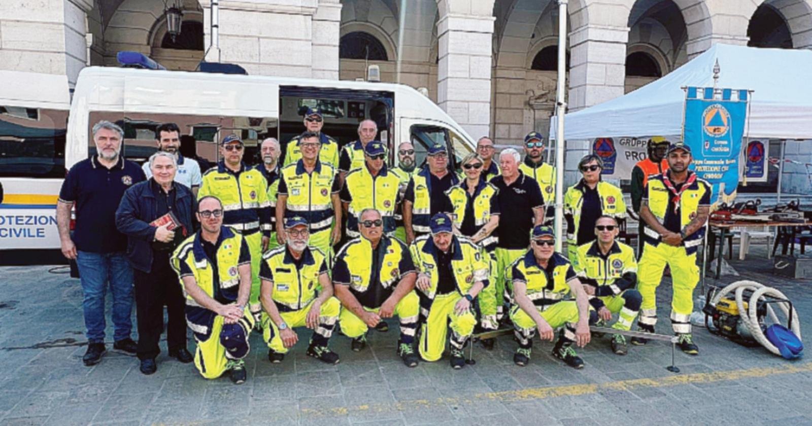 Un quarto di secolo in festa per la Protezione civile locale