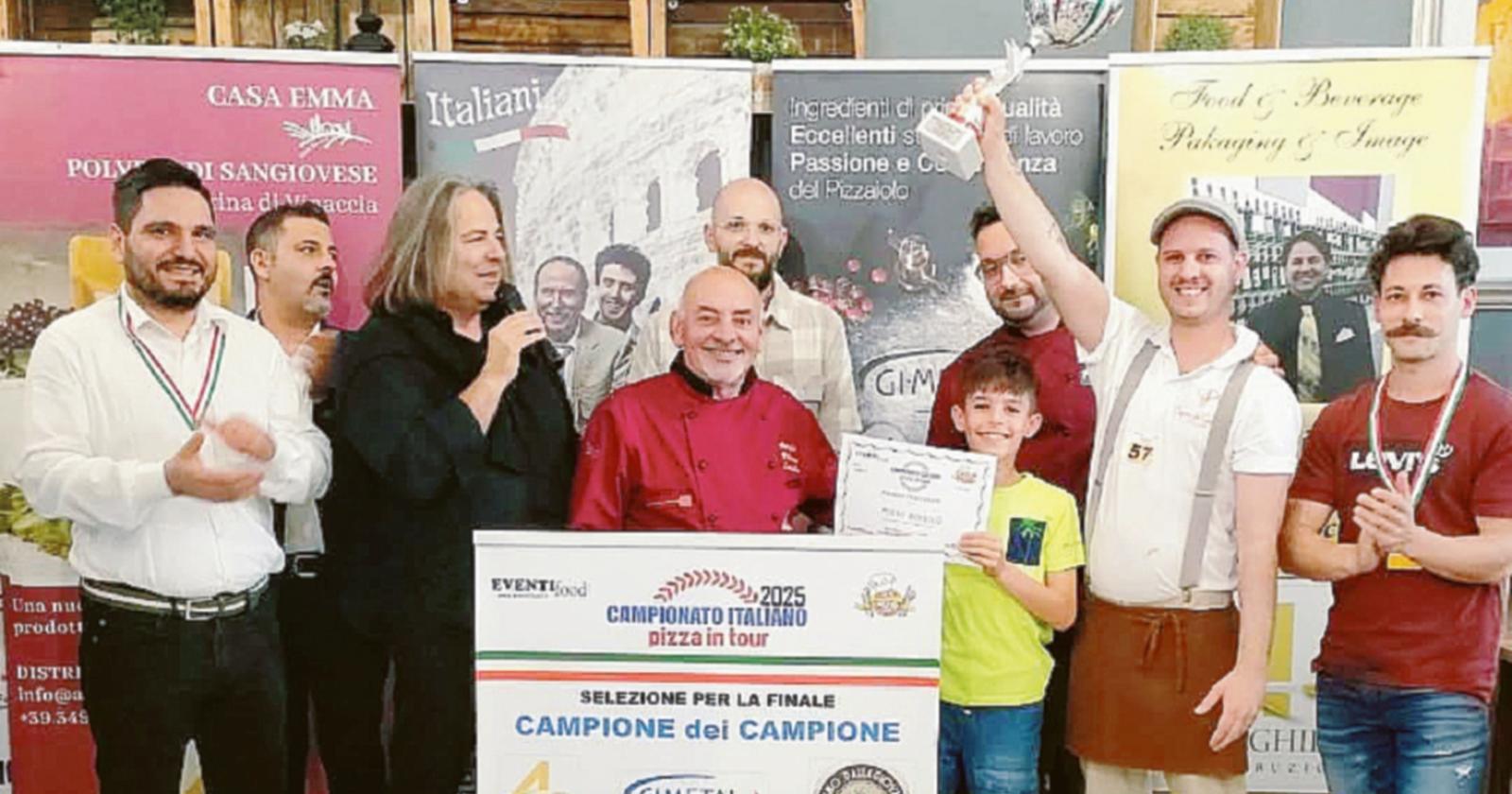 Mirko Boniolo è il re della pizza