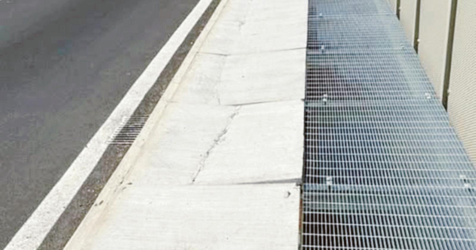 Danni al ponte dopo solo un mese