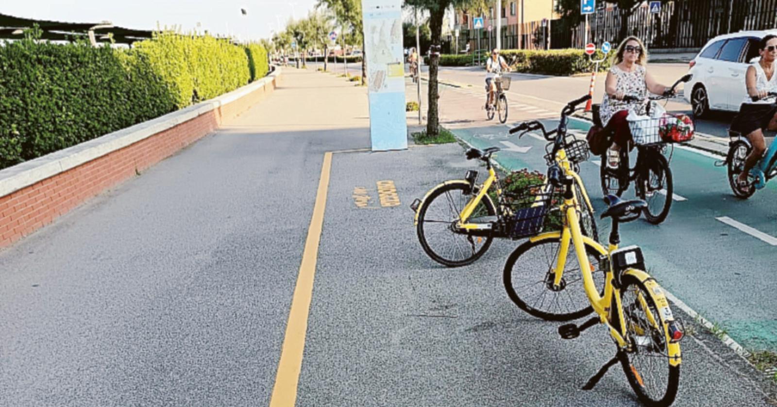 Rispunta il bike sharing con 26 bici