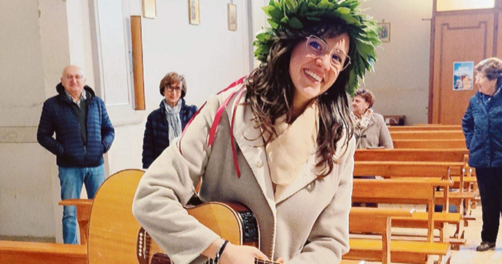 Musica e rsa, Ilaria è dottoressa