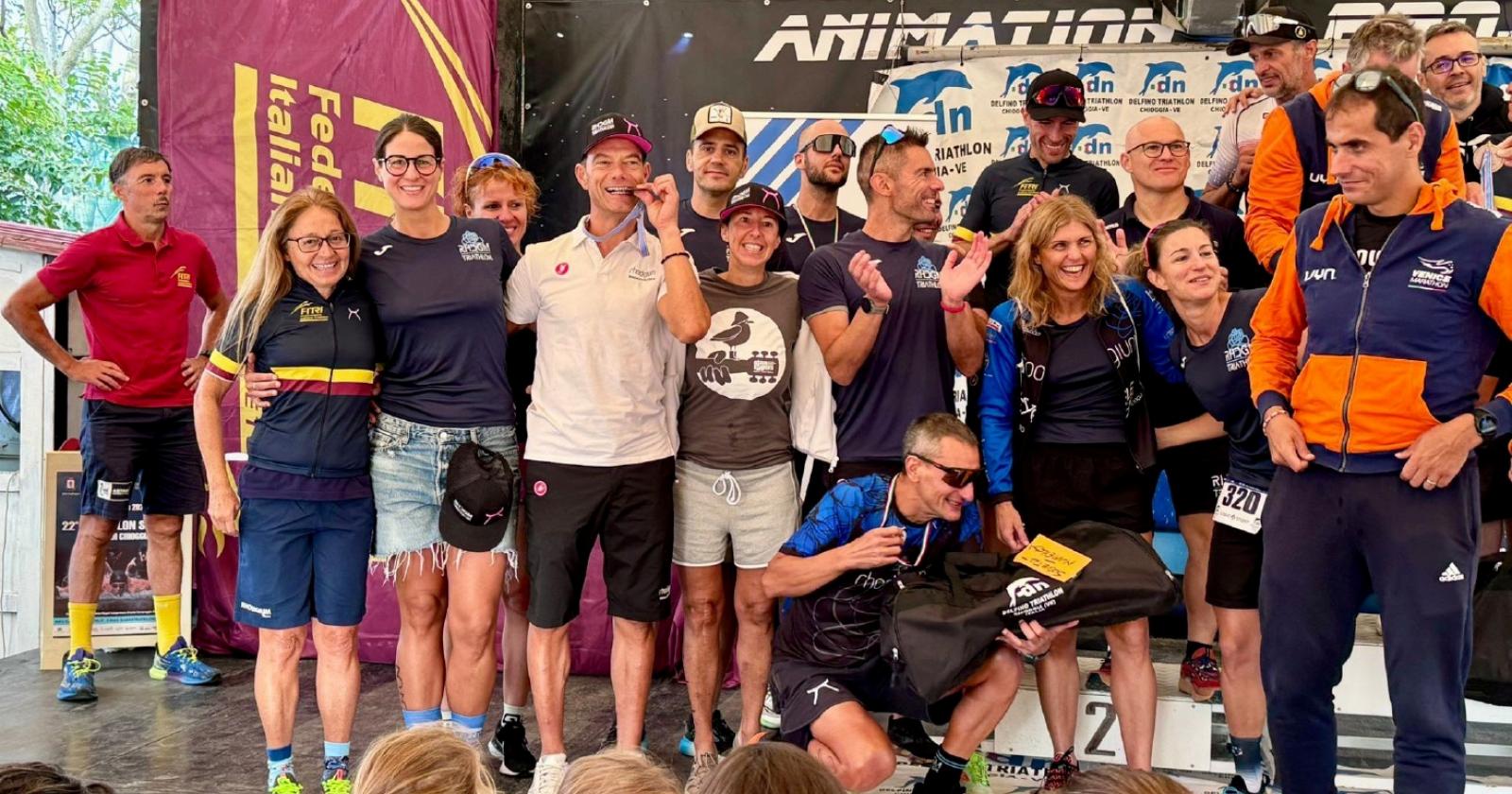 Vela e Triathlon in vetrina a Cortina