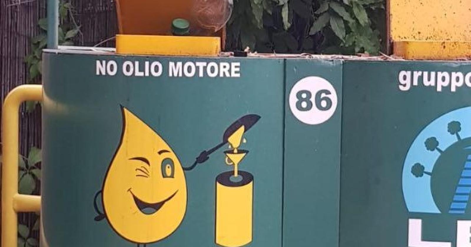 Raccolta oli esausti, servono contenitori