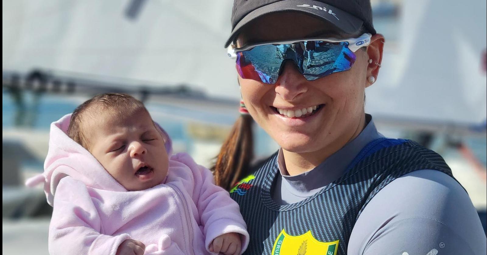 La campionessa Zennaro torna ad allenarsi a un mese dalla nascita di Olimpia!