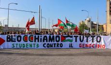 A decine di migliaia in piazza a sostegno della Global Sumud Flotilla