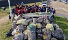 In 40 per pulire il litorale