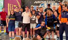 Vela e Triathlon in vetrina a Cortina