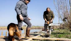 Un nuovo pontile su Gorgo Lezze