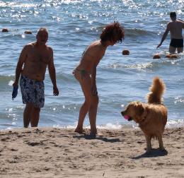Tutti al mare con i propri amici