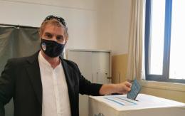 Mirco Righetto, si è recato alle urne alle 11,25