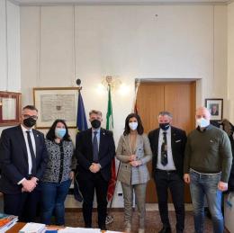 Pesca e Lusenzo, la senatrice Toffanin accolta dal sindaco