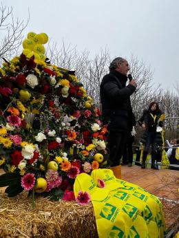 Manifestazione a Mestre, la guerra costa 1 miliardo di export di cibo