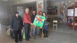 Donin arriva in Ucraina con il suo carico di solidariet&agrave; e pace