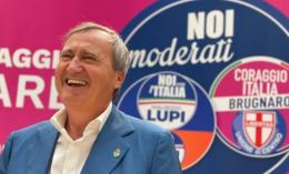 Brugnaro si complimenta con i 9 parlamentari di Noi Moderati