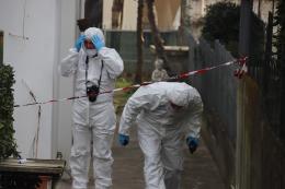I resti di una donna trovati nella boscaglia