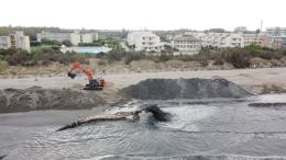 Ripascimento della spiaggia di Isola Verde