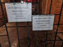 Pescheria al minuto, preoccupazione per la Ztl