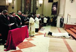 Il vescovo Dianin per celebrare San Mauro
