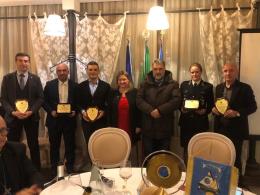 Premi e auguri alla conviviale del Panathlon
