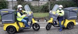 Poste Italiane, sempre più veicoli green per le consegne
