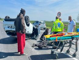 Schianto tremendo all'incrocio, arriva l'elisoccorso