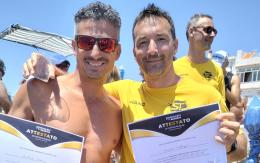 Festeggiano il compleanno attraversando lo stretto di Messina