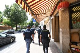 Operazione alto impatto: 110 persone identificate, 10 esercizi ispezionati, e un espulso