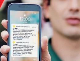 Tornano i test del Sistema IT-Alert 