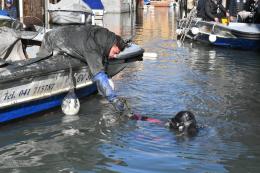 700 chili di rifiuti recuperati dai canali di Venezia