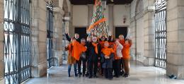 Babbo Natale arriva in gondola