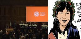 Conferita la laurea a Giulia: "Era un primo violino"