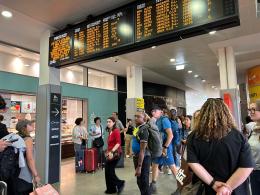 Caos treni, cancellati per l'80%