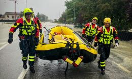 Emergenza Emilia Romagna, partono le squadre dal Veneto