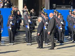 Mattarella a Venezia sottolinea l'importanza della pace