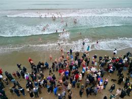 Tutto pronto per il tuffo più freddo dell'anno!