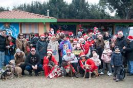 Babbo Natale arriva in Vespa