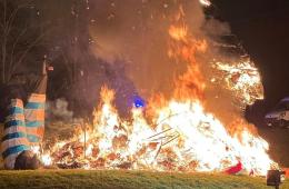 Brusavecia, due giorni di falò