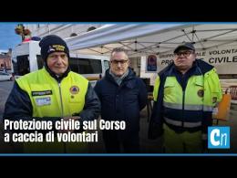 Protezione civile sul Corso a caccia di volontari