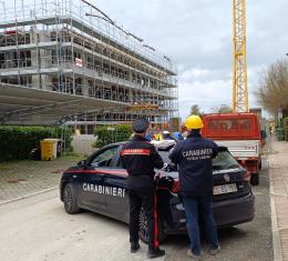Controlli nei cantieri, tre quelli sospesi, 15 i datori di lavoro sanzionati