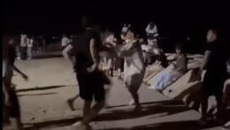 Risse e violenza sul lungomare 