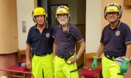 Maltempo, Protezione Civile di Chioggia in azione a Mestre