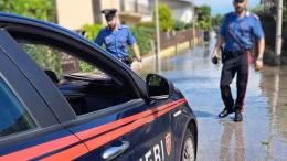 Maltempo, 91 enne salvata in braccio dai carabinieri