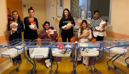 Sei nascite in un solo giorno: evento record all'ospedale di Venezia